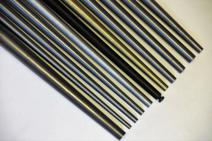 conificación de tubos, patas cónicas metálicas