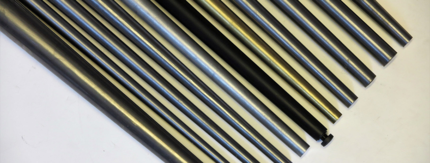 conificación de tubos, patas cónicas metálicas